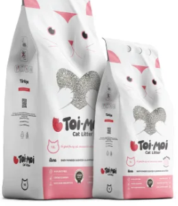 First Choice Toi-Moi Clumping Cat Litter - Powder Scented