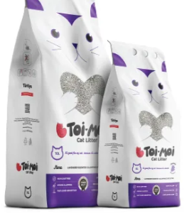 First Choice Toi-Moi Clumping Cat Litter - Lavender Fragrance