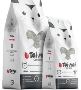 First Choice Toi-Moi Clumping Cat Litter - Carbon